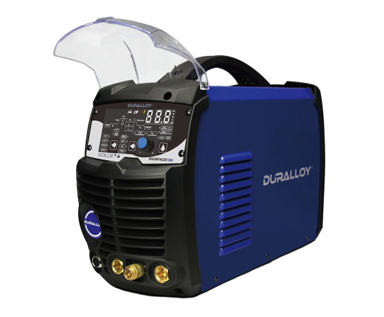 205P AC/DC TIG 10A 240V Bundle: Helmet, Gloves, Foot Control, Torch Stand And Filler Rods