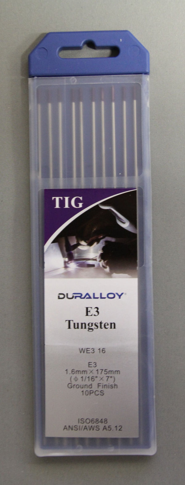 E3 1.6MM Tungsten Electrode Pack Of 10