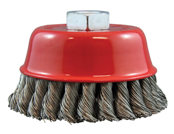 S.S Twisted Knot Cup Brush S.S Twisted Knot Cup Brush