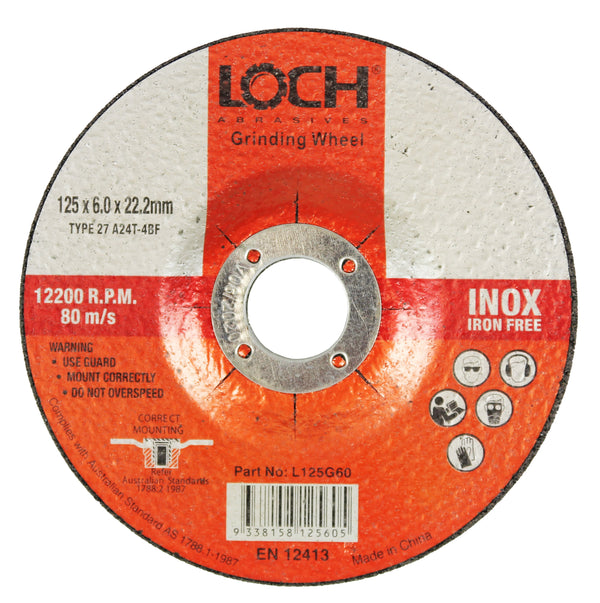 Grinding Disc 125X6X22.2